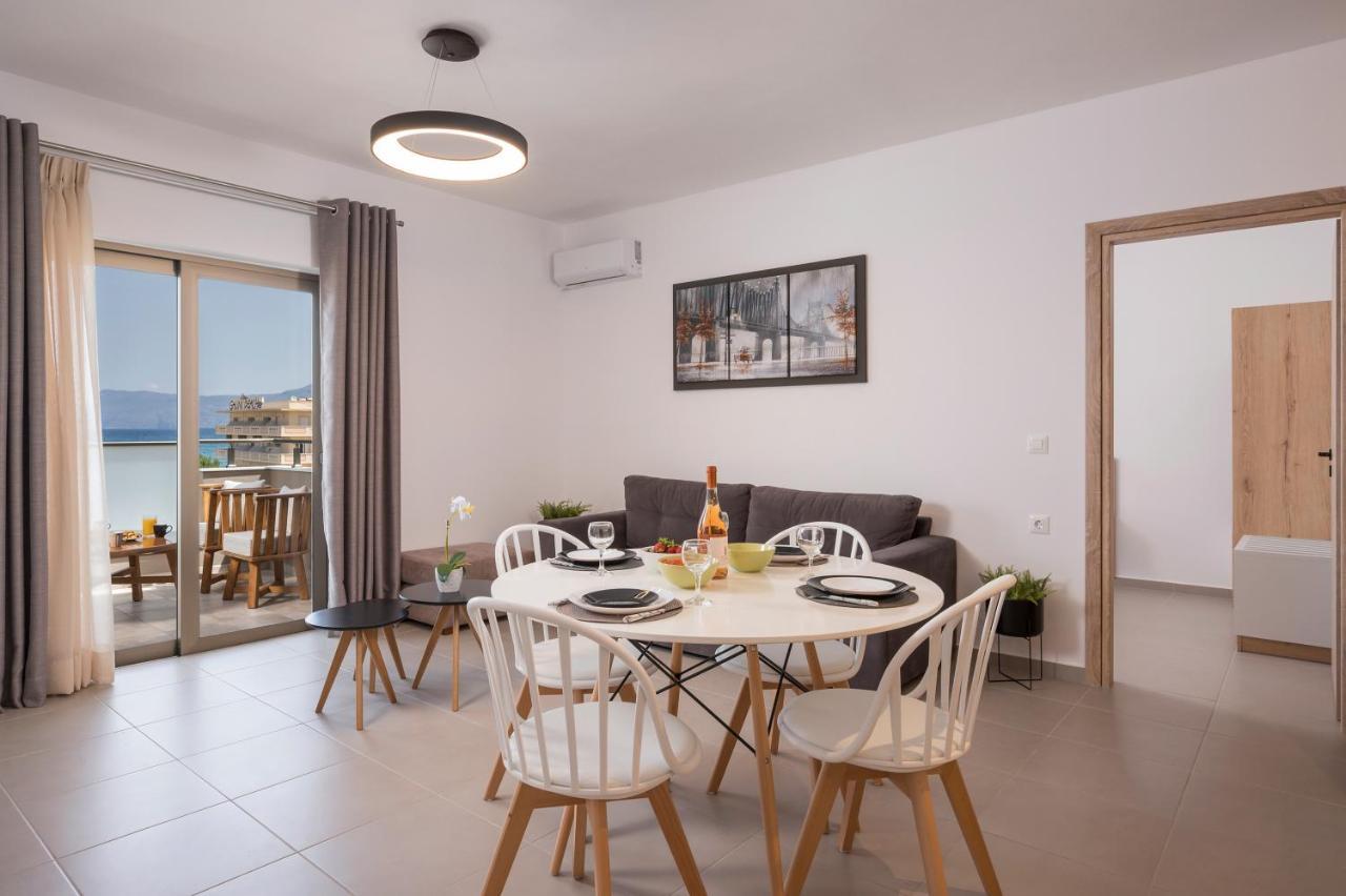 Indigo Blue Seaside Deluxe Apartments Kíssamos Zewnętrze zdjęcie