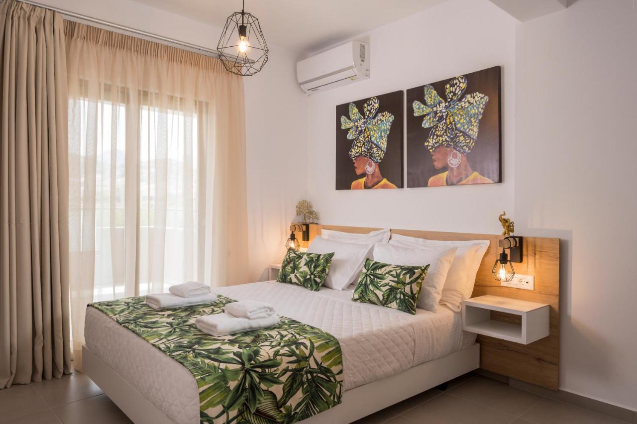 Indigo Blue Seaside Deluxe Apartments Kíssamos Zewnętrze zdjęcie