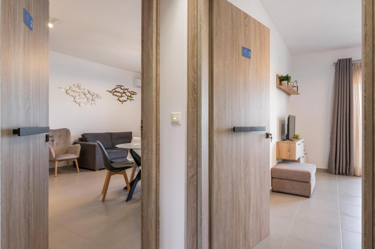 Indigo Blue Seaside Deluxe Apartments Kíssamos Zewnętrze zdjęcie