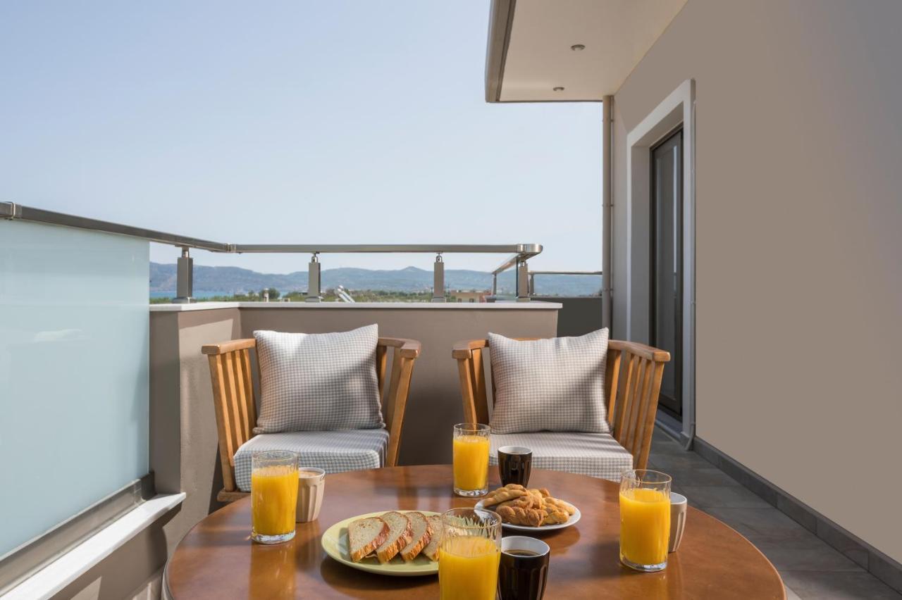 Indigo Blue Seaside Deluxe Apartments Kíssamos Zewnętrze zdjęcie